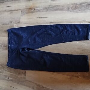 LC Lauren Conrad Navy Leggings Heavyweight